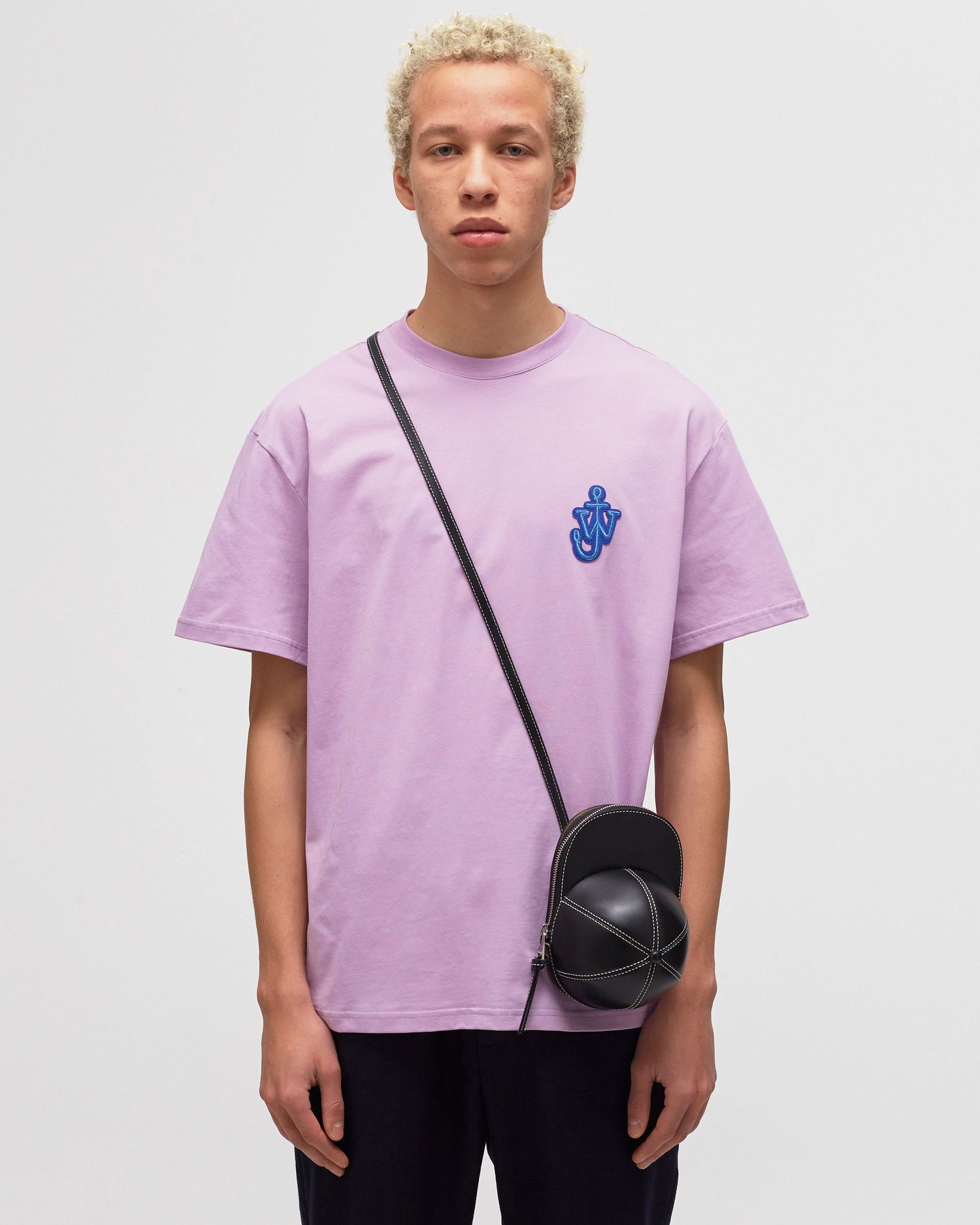 T-shirt JW Anderson ANCHOR PATCH TEE Lyserød | JT0061-PG0772-300, 1