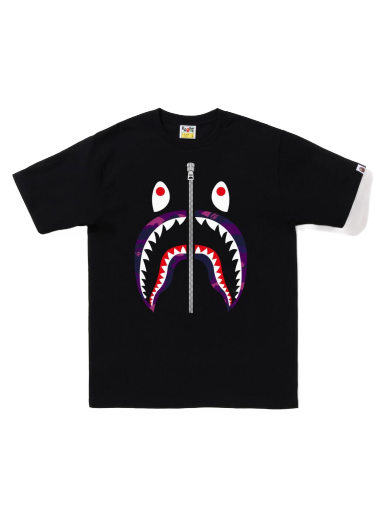 T-shirt BAPE Color Camo Shark Tee Sort | 1I80-110-016