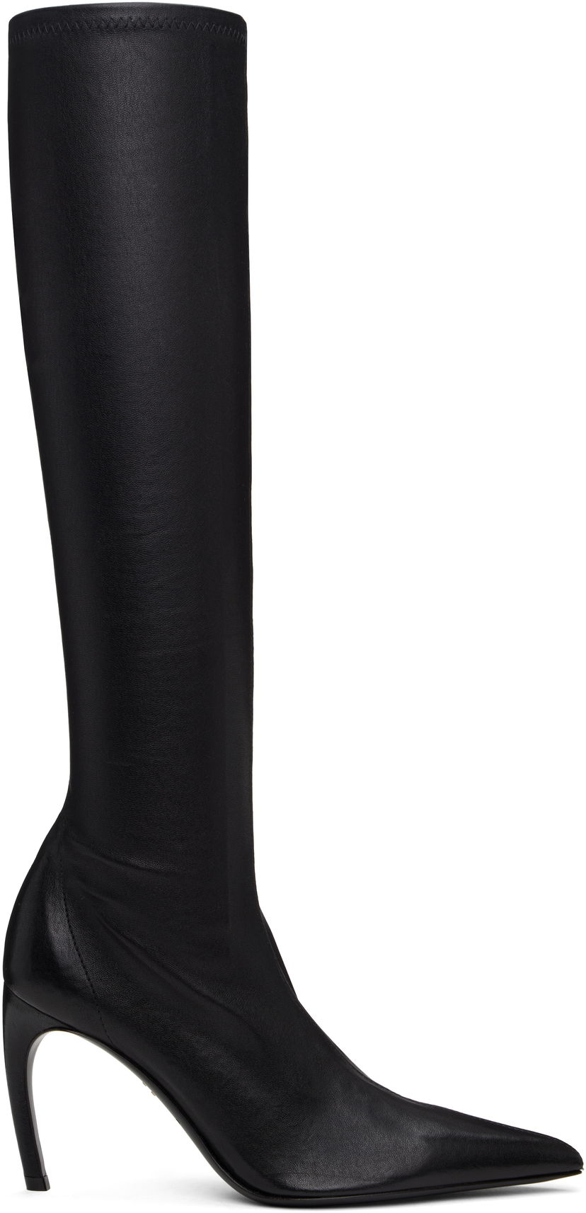 Sokker FERRAGAMO Ferragamo High Nappa Stretch Boots Sort | 778269