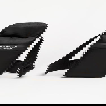 Skuldertaske Off-White Black Nylon Crossbody Bag Sort | OMNQ082C99FAB0011000, 0