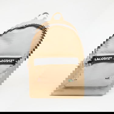 Rygsæk Lacoste Lacoste Tape Viennois Backpack Beige | NU4685NZ Q94, 0