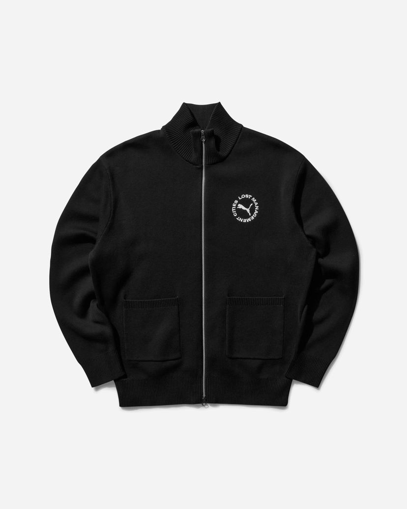 Jakke Puma Full-Zip Jacket With Pockets Sort | 626566-01