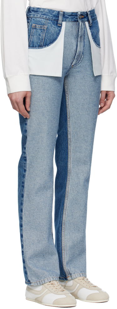 Jeans Maison Margiela MM6 Maison Margiela Straight-Leg Jeans Blå | S52LA0256 M30018, 1