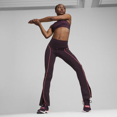 Leggings Puma CLOUDSPUN High-Waisted Flare Training Pants Lilla | 525770_44, 2