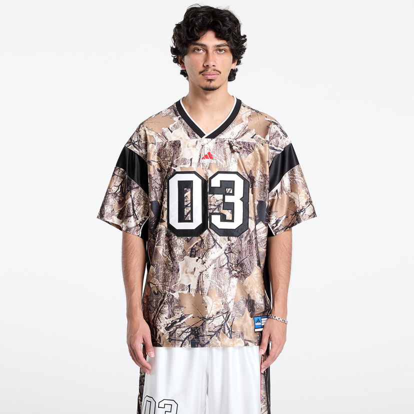 Jersey adidas Originals adidas Originals Camo Football Jersey Beige | KD6250