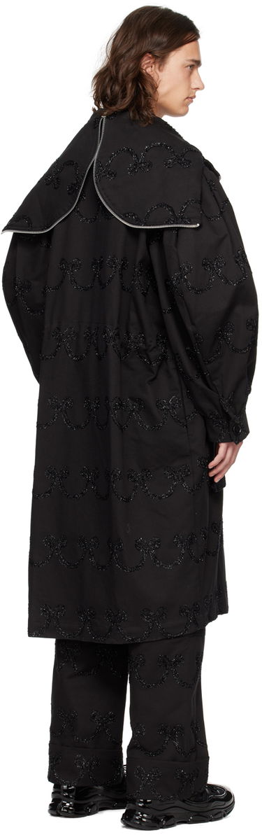 Frakker Simone Rocha Simone Rocha Embroidered Denim Coat Sort | 2048 1062, 2