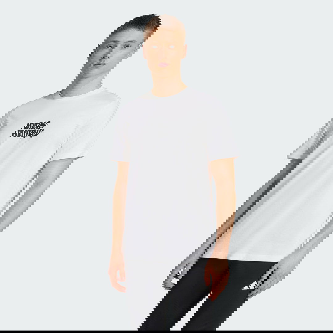 T-shirt adidas Performance Football Tango History Graphic Tee Hvid | JM8933, 0
