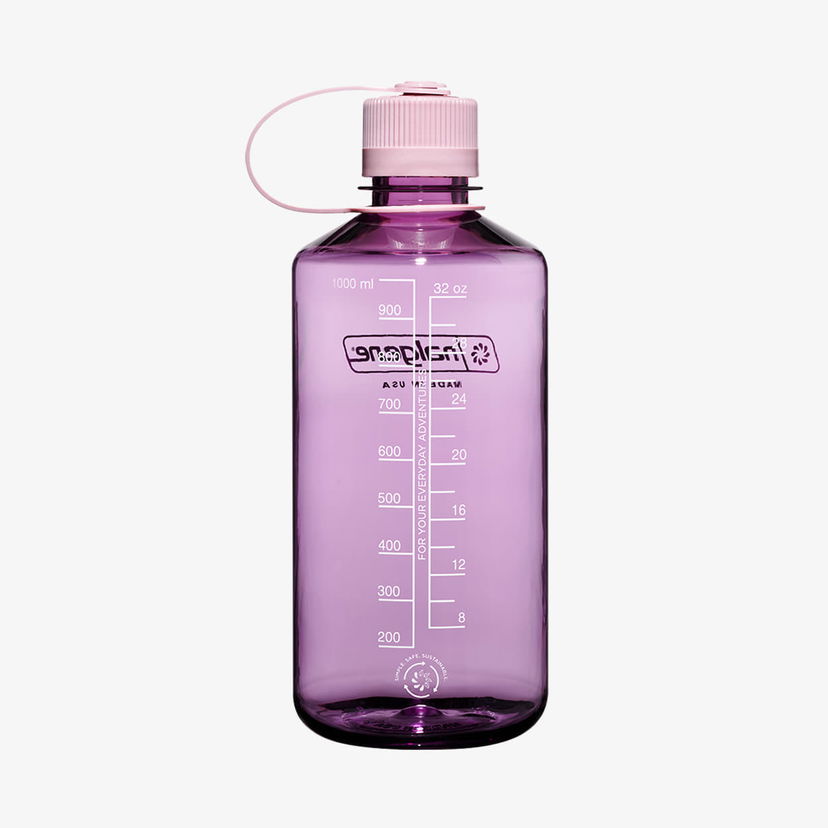 Drikkeflaske Nalgene 1000ml Narrow Mouth Sustain Water Bottle Lilla | 2021-2932