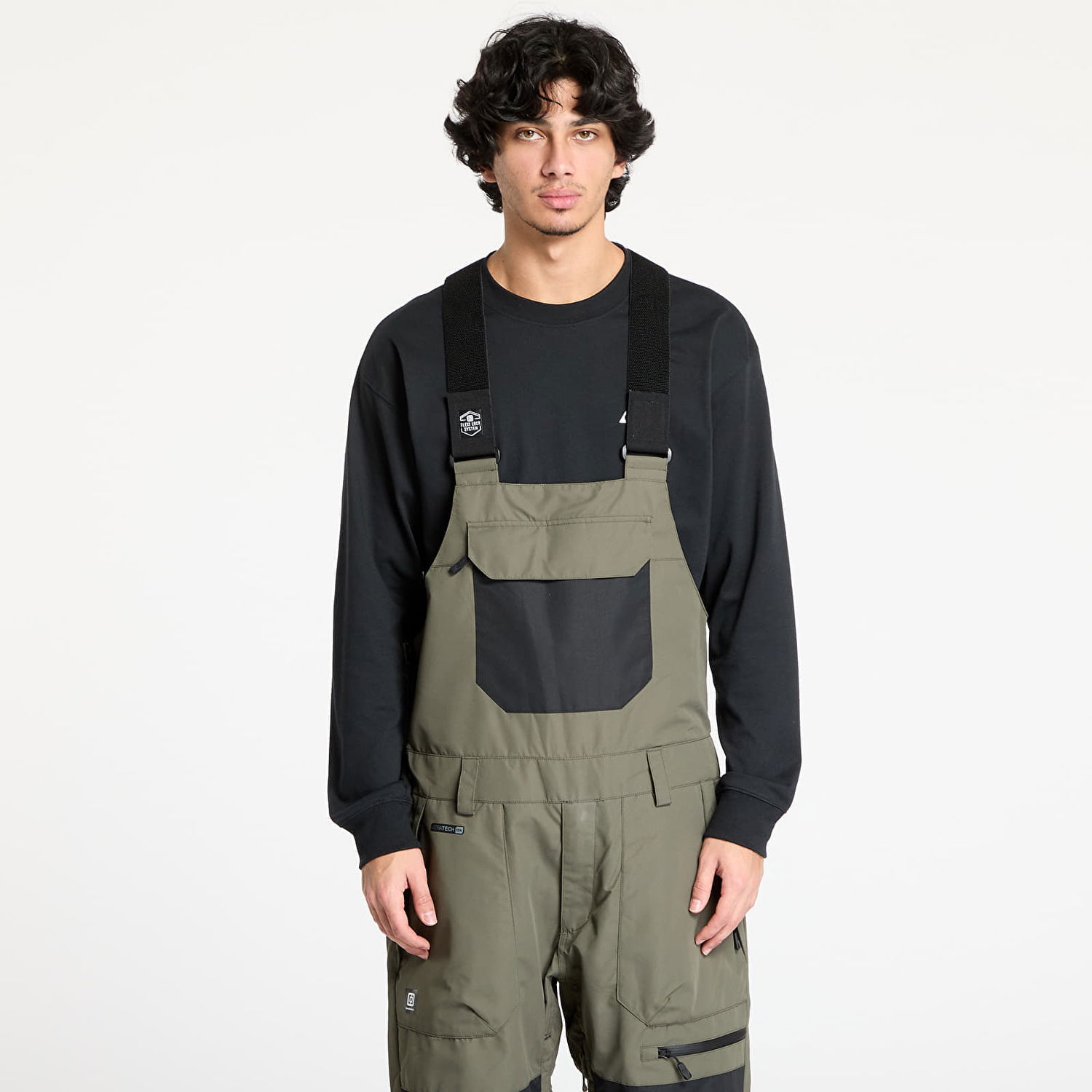 Jumpsuit Horsefeathers Horsefeathers Transfer Bib Snow Pants Grøn | OM323C, 0