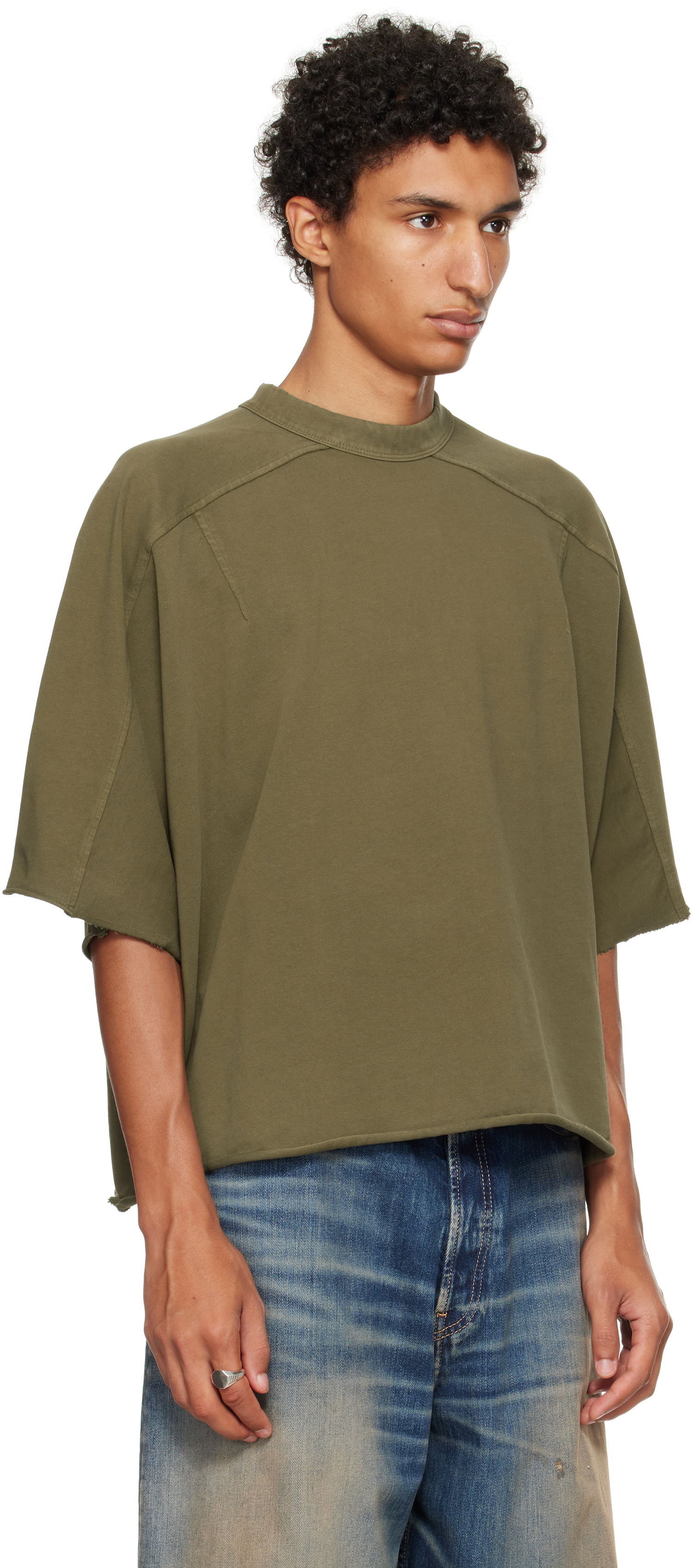 T-shirt Entire Studios Entire Studios Heavy Dart T-Shirt Grøn | ES2487MI, 1