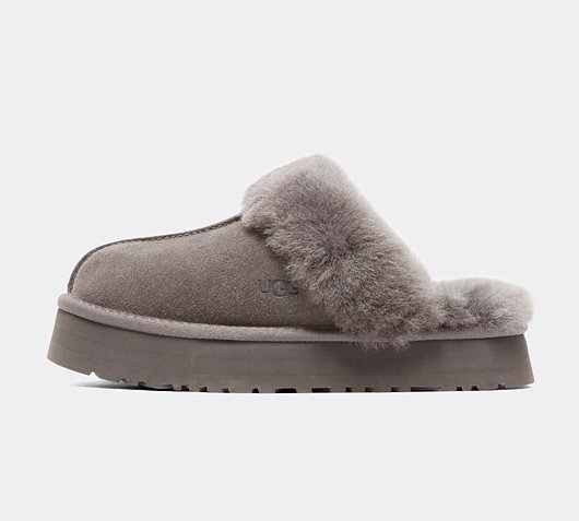 Sneakers og sko UGG Disquette Slipper Grå | 1122550-CHRC, 0