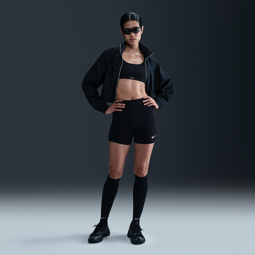 Vindjakke Nike Sportswear Classic High-Waisted Bike Shorts Sort | HJ1019-010