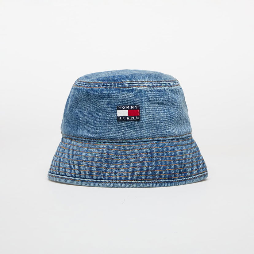 Kasket Tommy Hilfiger Tommy Jeans Heritage Denim Bucket Hat Blå | AM0AM13289 1A4