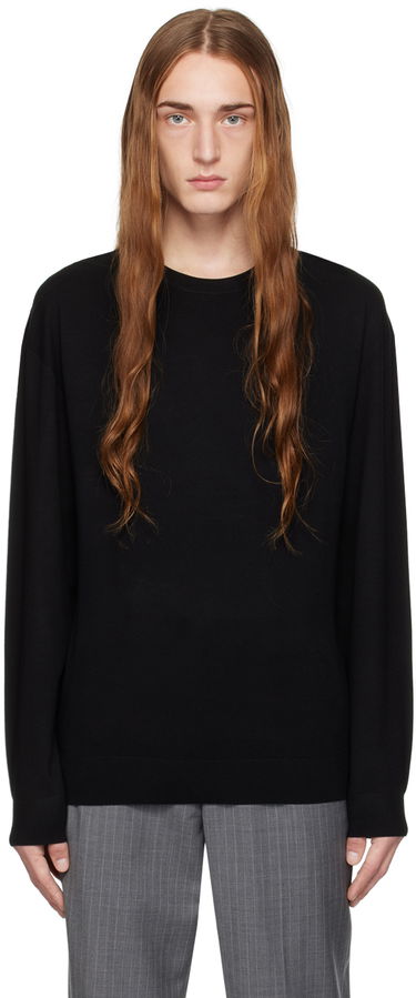 Sweater Helmut Lang Helmut Lang Seamed Sweater Sort | N09HM705, 0