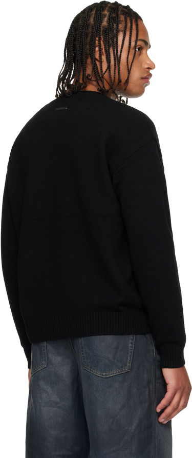 Sweater Andersson Bell Cashmere Rose Crew-Neck Sweater Sort | atb1372u, 2