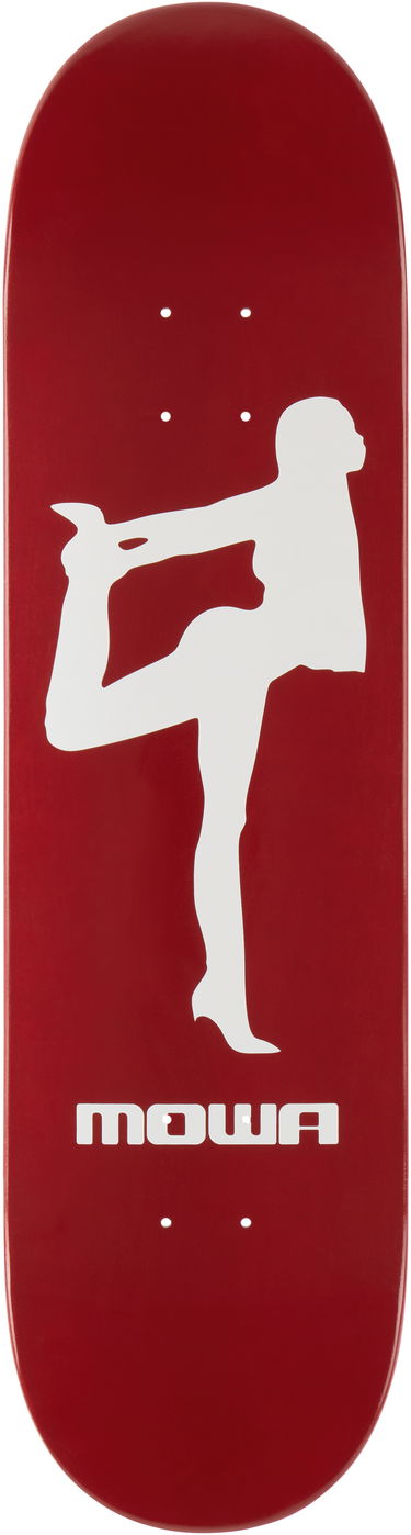 Skøjte The Skateroom Mowalola Edition Skateboard Deck Rød | Mowalola Red Skateboard, 0