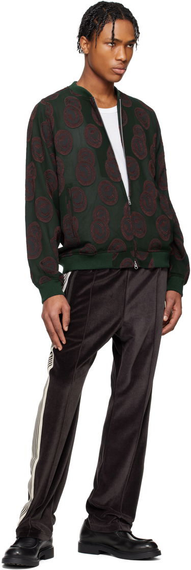 Bomberjakke Needles NEEDLES BB Print Bomber Jacket Grøn | QV122, 3