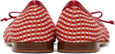 Tøj Manolo Blahnik Manolo Blahnik Veralli Ballerina Flats Rød | 424-1947, 1