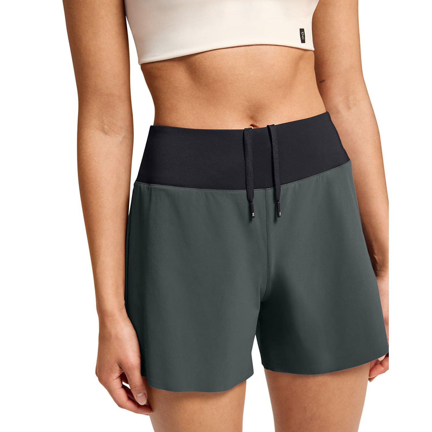 Shorts On Running Shorts On 5" Running Shorts Lead/ Black Sort | 1WE11820583, 1