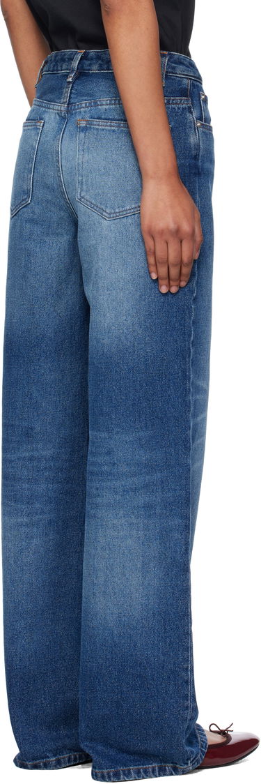 Jeans A.P.C. A.P.C. Elisabeth Wide-Leg Jeans Blå | COHJL-F09181, 2