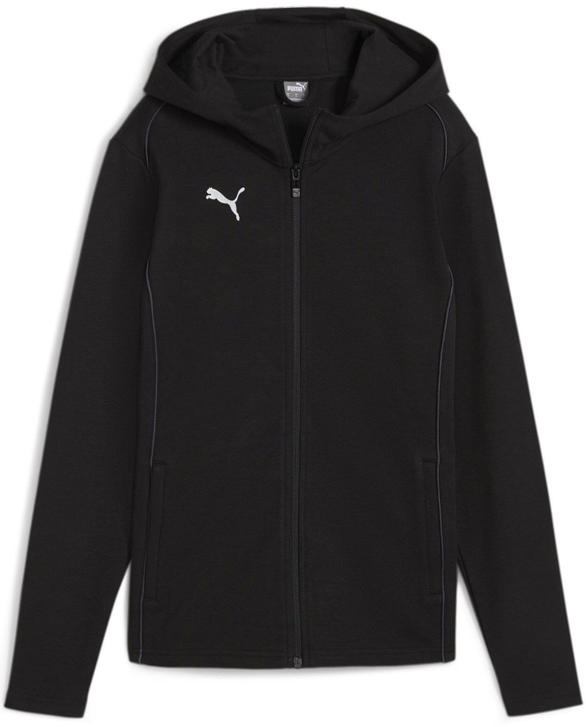 Sweatshirt Puma teamFINAL Casuals Hooded Jkt Wmn Sort | 658531-03, 0