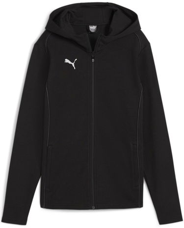 Sweatshirt Puma teamFINAL Casuals Hooded Jkt Wmn Sort | 658531-03, 0