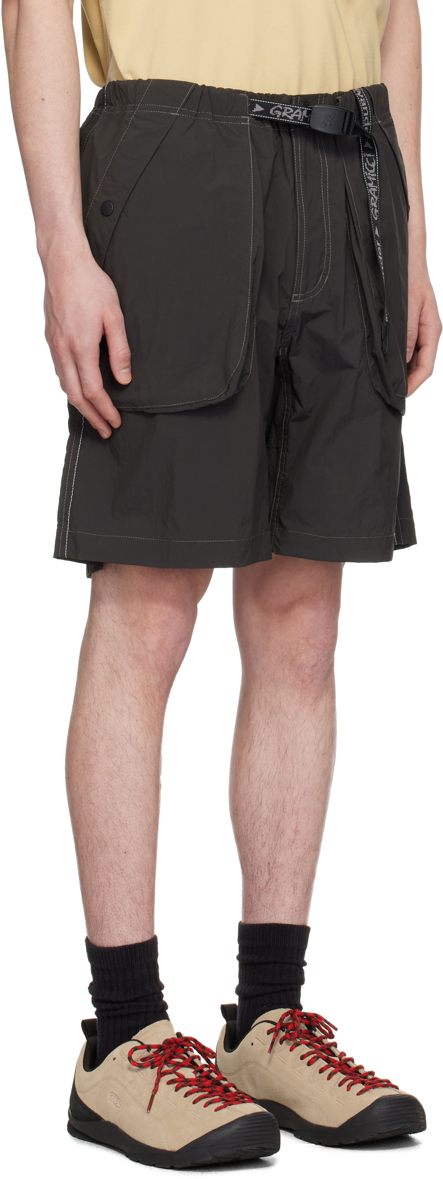 Shorts and wander Gramicci Edition Brushed Nylon Shorts Grøn | GUP5-S3002-M, 1
