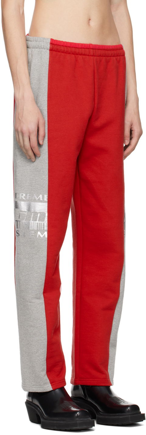 Joggingbukser VETEMENTS VTMNTS 'Extreme System' Lounge Pants Rød | VL16SP140R, 1