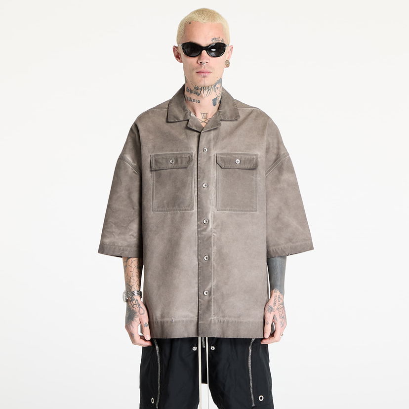 Skjorte Rick Owens Rick Owens DRKSHDW Magnum Tommy Shirt Grå | DU01E3290 CVS 34