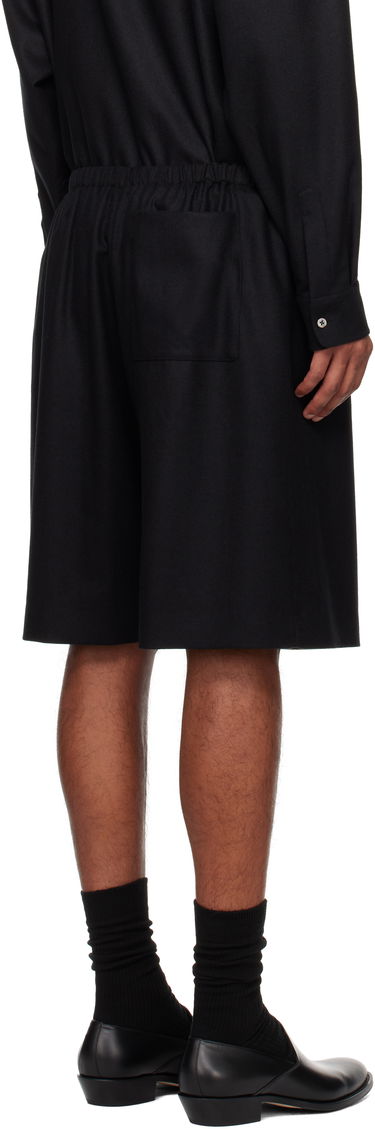 Shorts The Row Aimir Black Wool Shorts Sort | 779-W3301, 2