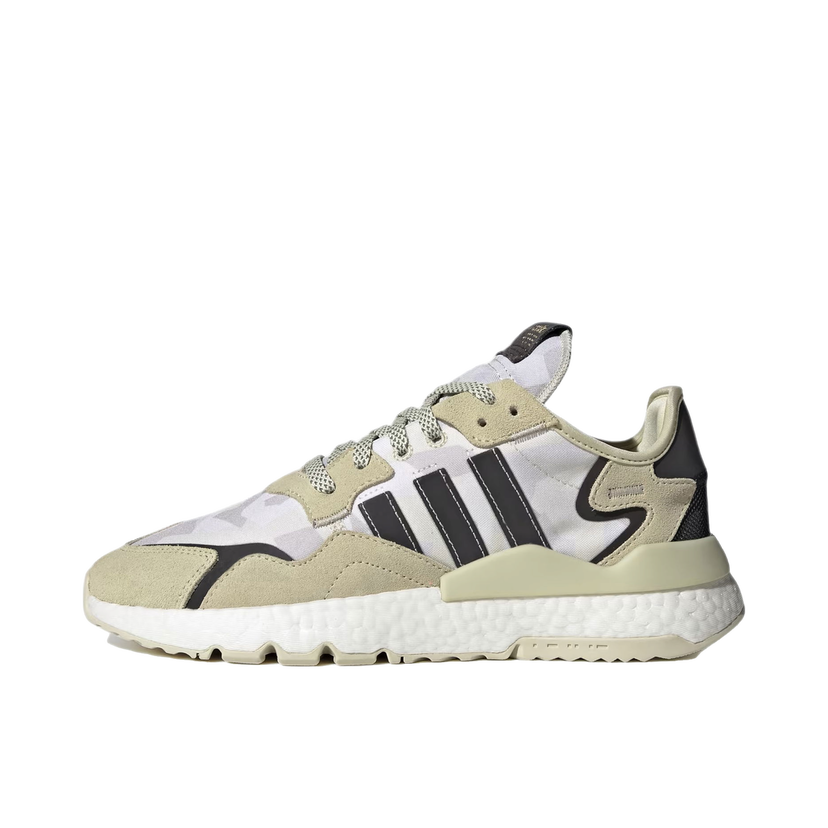 Sneakers og sko adidas Originals Nite Jogger Chalk White Sand Grå | FW4394