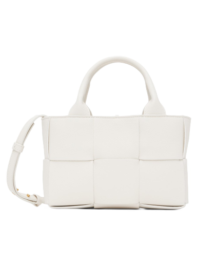 Mulepose Bottega Veneta Mini Arco Tote Bag Hvid | 729029 VCP11