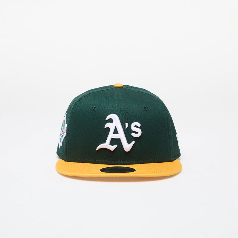 Kasket New Era Oakland Athletics MLB Team Colour 9FIFTY Snapback Cap Dark Green Grøn | 60565156