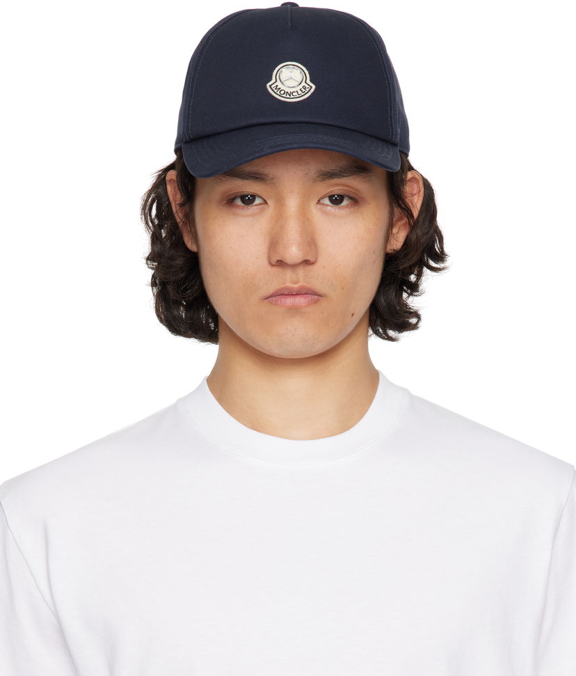 Kasket Moncler Moncler Genius Mercedes-Benz by NIGO Baseball Cap Mørkeblå | K14013B0000804863