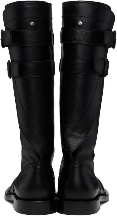 Tøj Ann Demeulemeester Ann Demeulemeester Uplu Biker Boots Sort | 2510-M-R44-LT157-099, 1