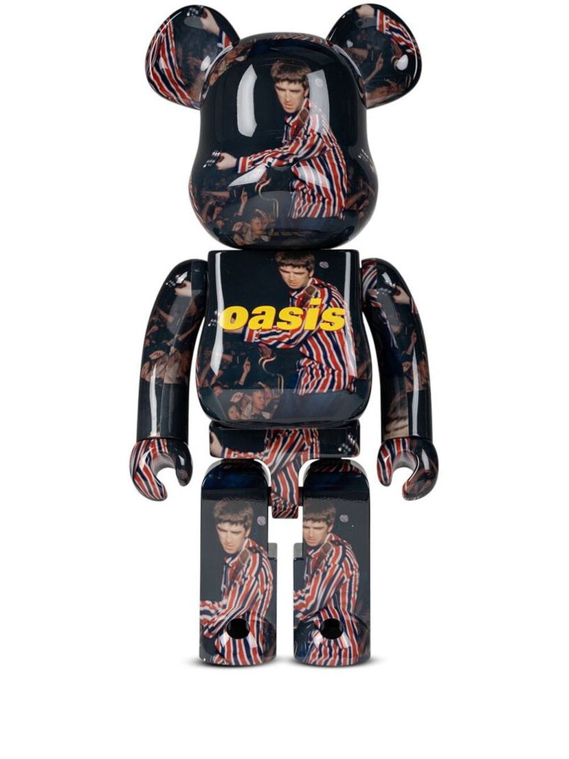 Collectible Medicom Toy Oasis Knebworth 1996 Noel Gallagher BE@RBRICK figure - Black Sort | MEDI011219618761