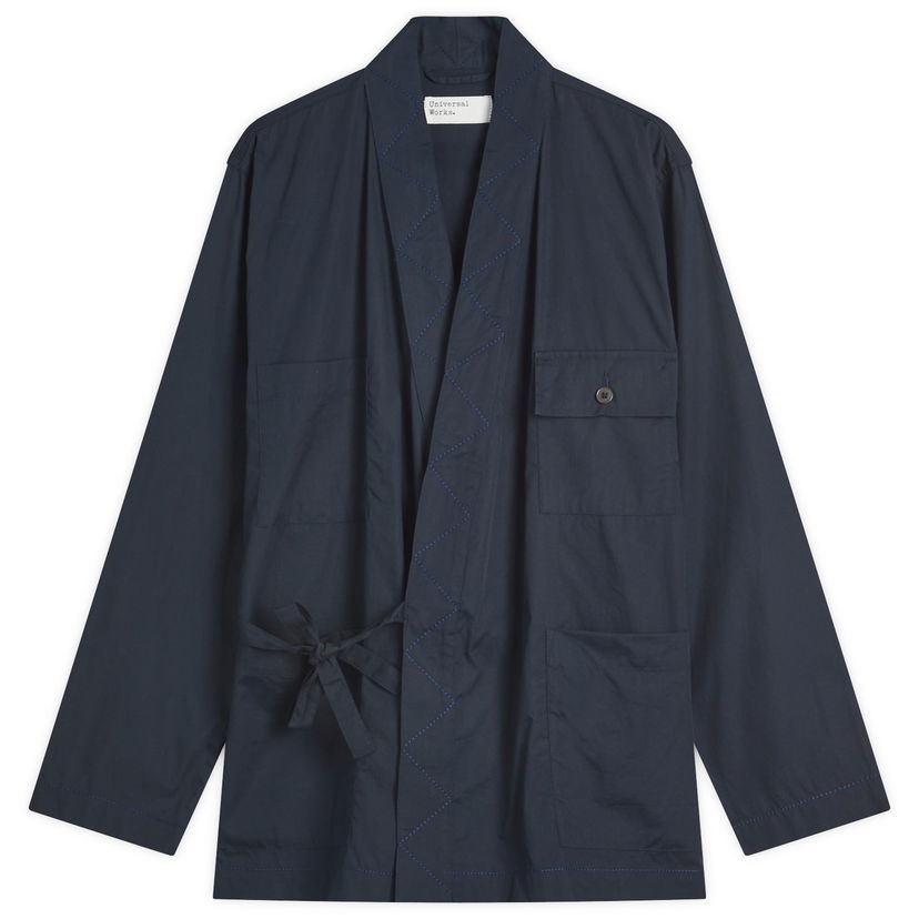 Jakke Universal Works Universal Works Osaka Work Jacket, Large Mørkeblå | P32008-NVY