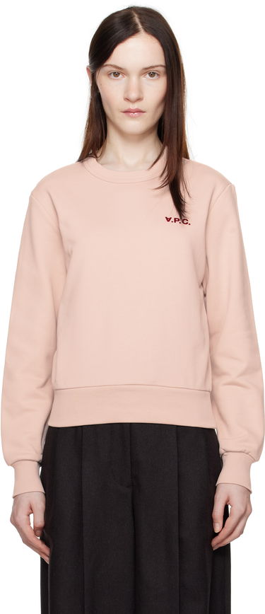 Sweatshirt A.P.C. Boxy Sweatshirt Lyserød | COHGO-F27918, 0