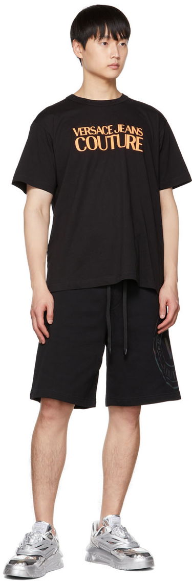 Shorts Versace V-Emblem Shorts Sort | E73GADG01 ECF00G, 4
