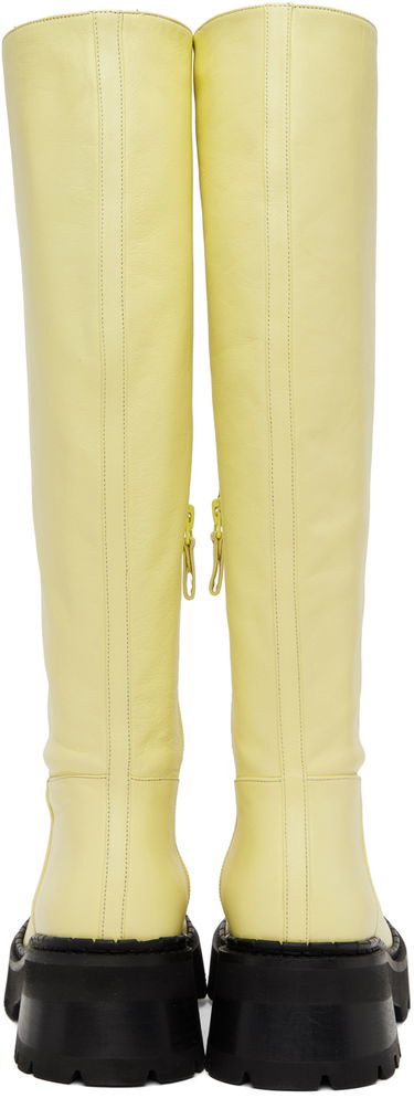 Frakker BY FAR BY FAR Russel Knee-High Boots Gul | 22FWRUSDIVRSSP, 1