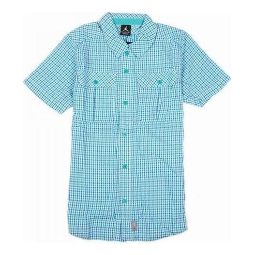 Skjorte Jordan Woven Short Sleeve Shirt Blå | 467351-102, 0