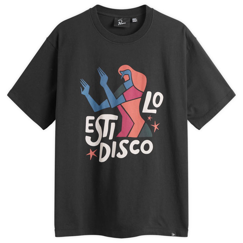T-shirt By Parra Parra El Stilo Disco T-Shirt, Size Large Sort | 54210-BLK