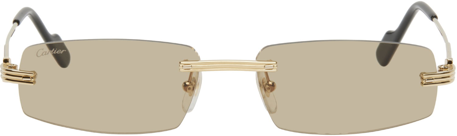 Solbriller Cartier Cartier 'Première de Cartier' Sunglasses undefined | CT0535S-003, 0