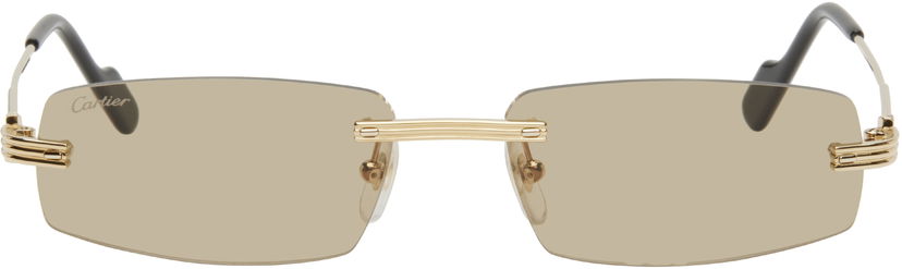 Solbriller Cartier Cartier 'Première de Cartier' Sunglasses undefined | CT0535S-003