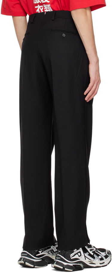 Bukser VETEMENTS VTMNTS Pleated Trousers Sort | VL14PA220B, 2