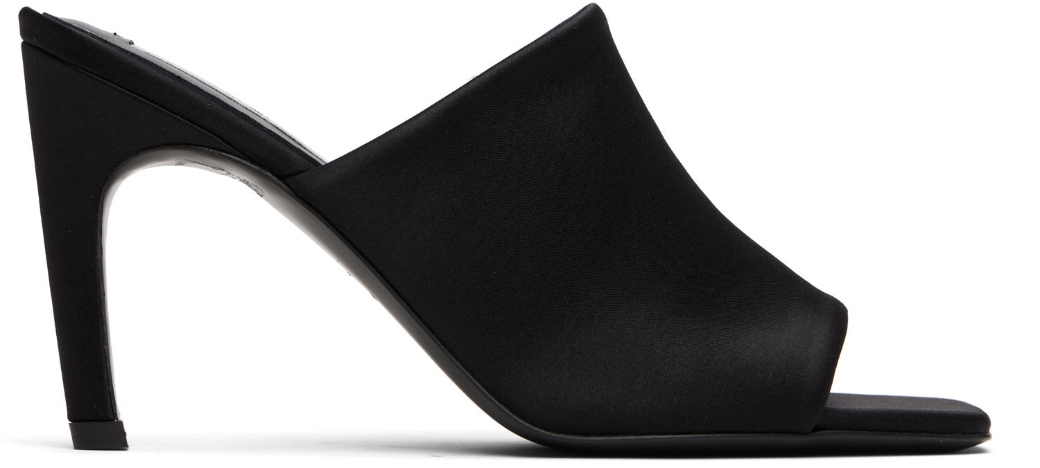 Kjole TOTEME TOTEME Bandeau Heeled Mules Sort | 253-WAS0245-FB0401, 0