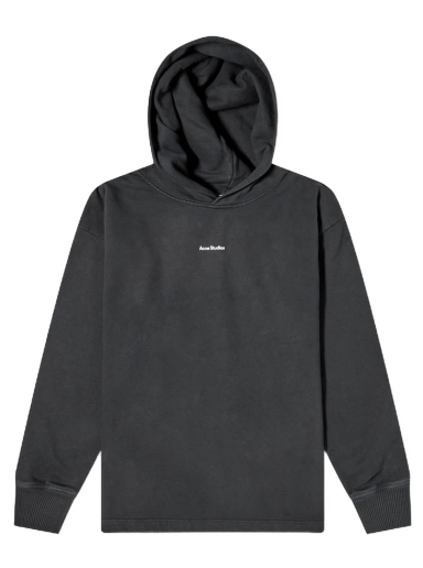 Sweatshirt Acne Studios Logo Hoody Sort | AI0083-900