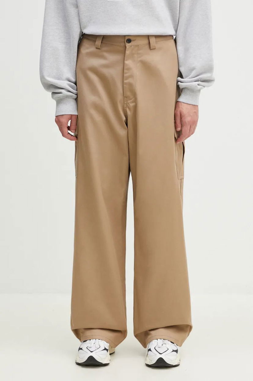 Cargo bukser Ambush Travertine Cargo Pants Beige | BMCF003F24FAB0016100