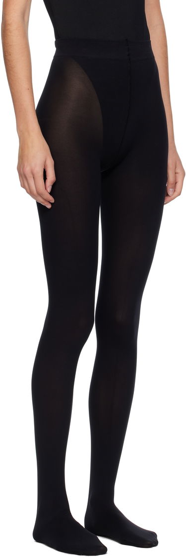 Sokker Alaïa ALAÏA Integrated Feet Tights Sort | AA9A55553M785, 1