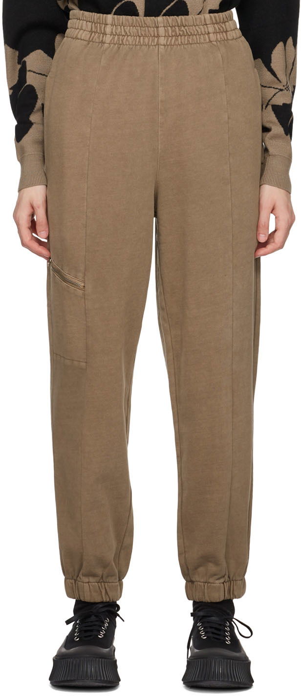 Joggingbukser YMC Wenlock Relaxed Fit Sweatpants Brun | Q4SMG